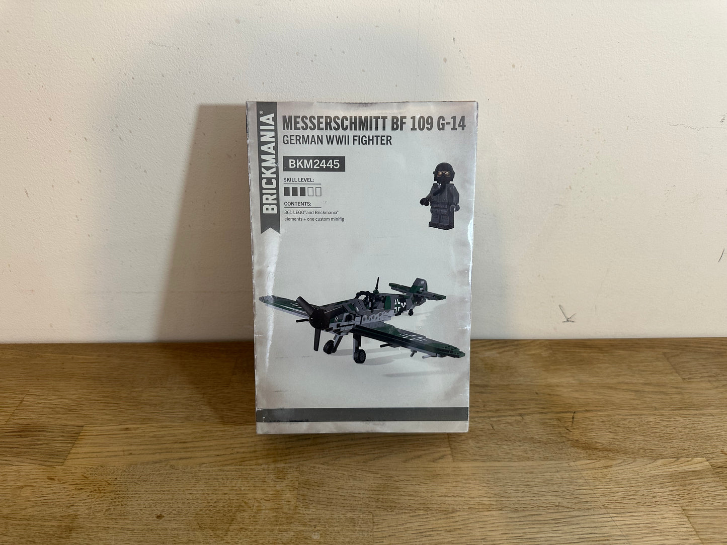 Brickmania Messerschmitt BF-109 G-14 German WWII Fighter