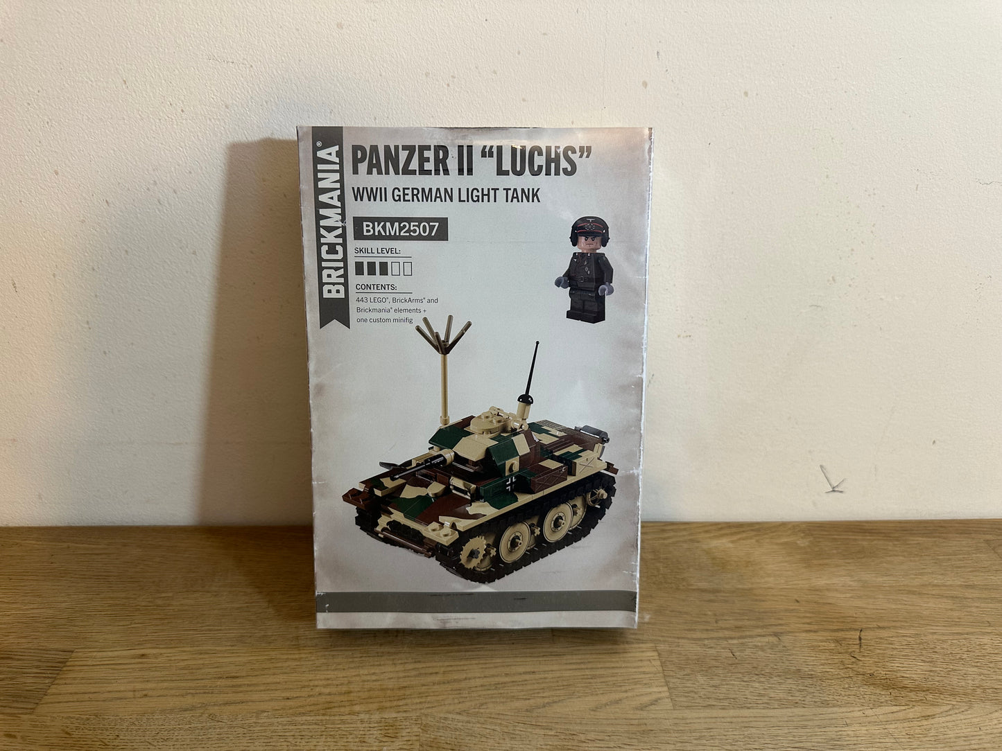 Brickmania Panzer II “Luchs” WWII German Light Tank