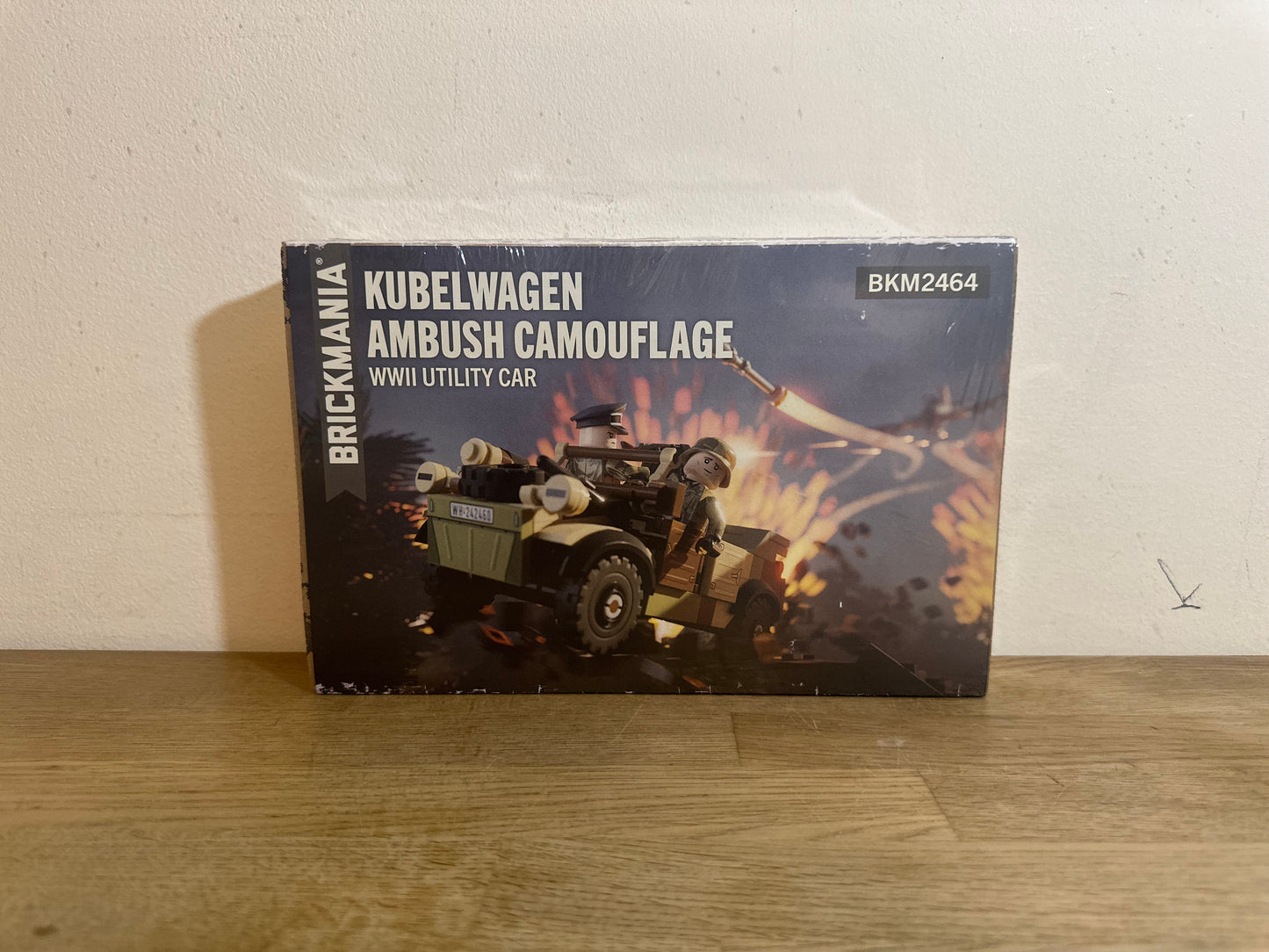 Brickmania Kubelwagen Ambush Camouflage WWII Utility Car