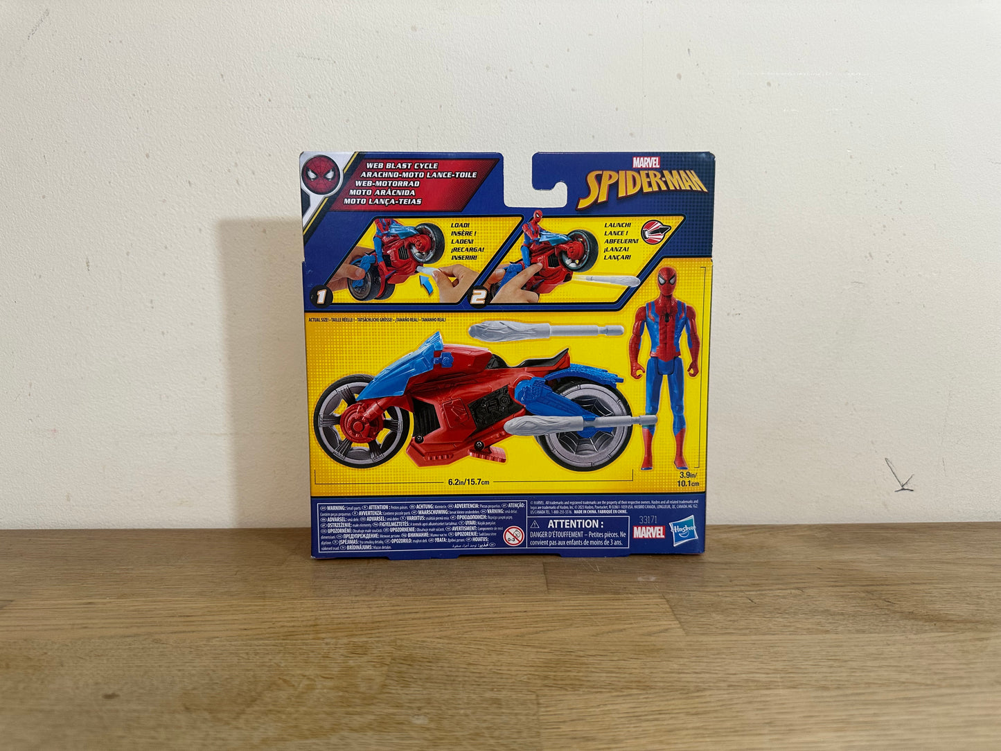 Marvel Spider-Man Epic Hero Series Web Blast Cycle