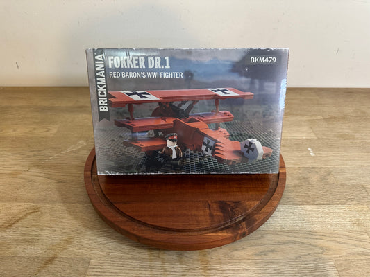 Brickmania Fokker Dr.1 Red Baron’s WWI Fighter