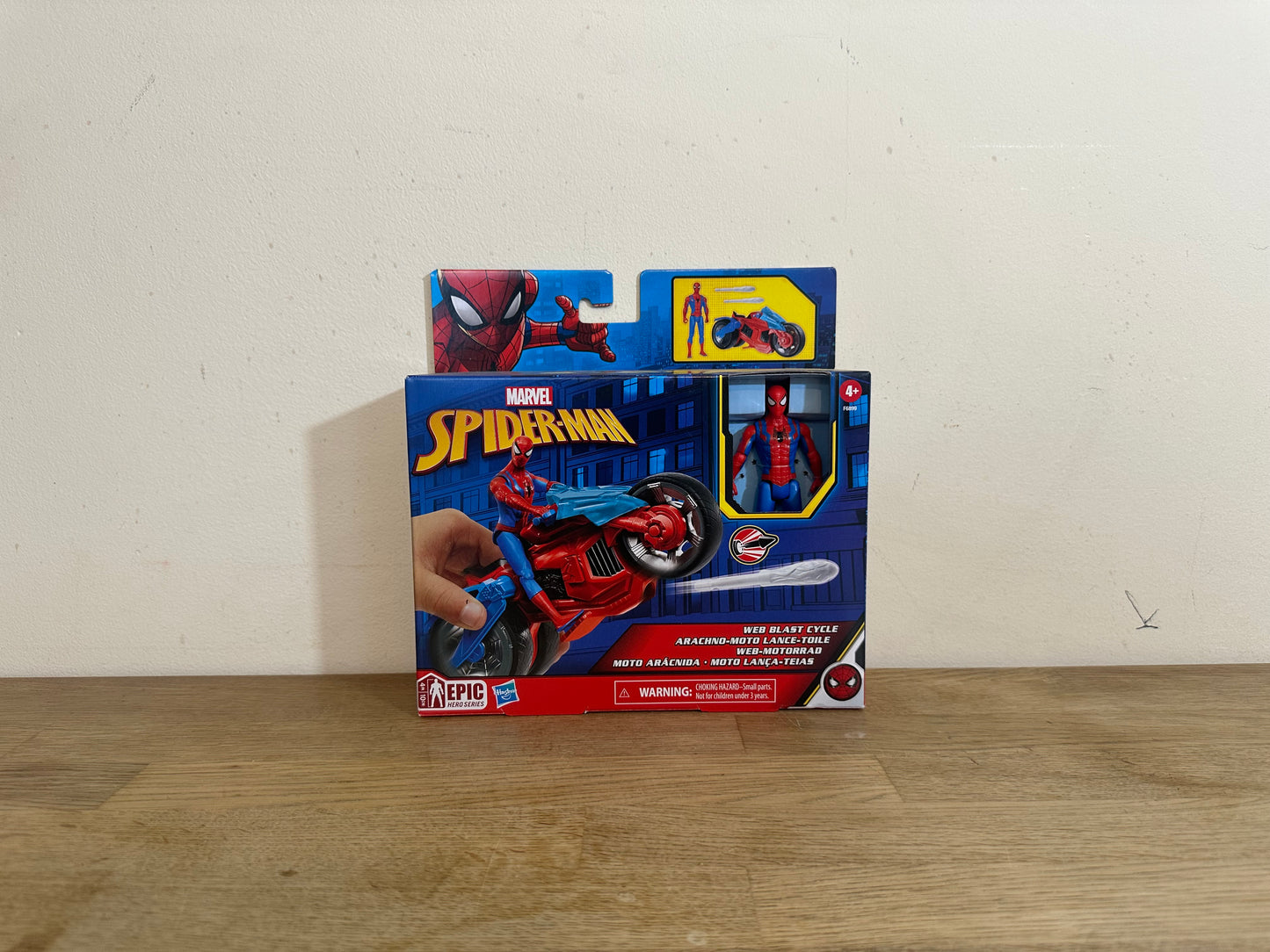 Marvel Spider-Man Epic Hero Series Web Blast Cycle